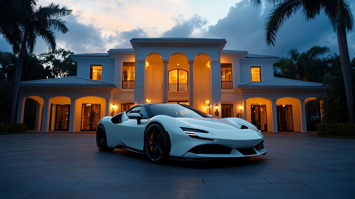 Full detail · exterior + interior